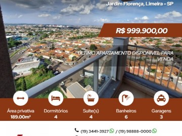 Apartamento - Venda - Jardim Florena - Limeira - SP
