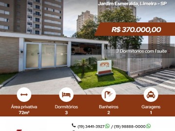 Apartamento - Venda - Jardim Esmeralda - Limeira - SP