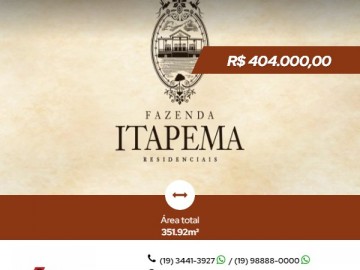 Terreno em Condomnio - Venda - Residenciais Fazenda Itapema - Limeira - SP