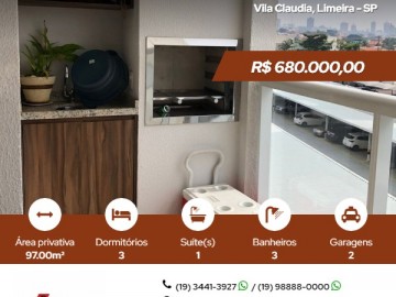 Apartamento - Venda - Vila Claudia - Limeira - SP